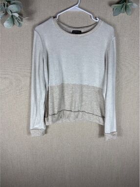 Beyond Yoga > Cream Cotton Sweatshirt Medium